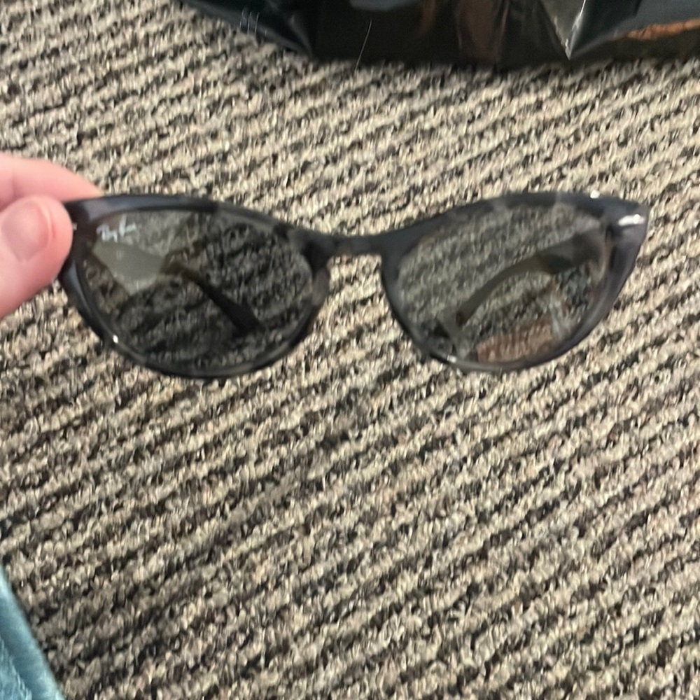 Ray Ban black marble colored glasses